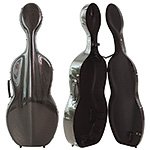 SYC Feather Classic Black Weave 4/4 Cello Case