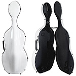 SYC Feather Misty White 4/4 Cello Case