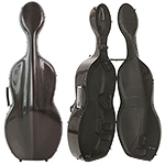 SYC AERO Classic Black Weave 4/4 Cello case