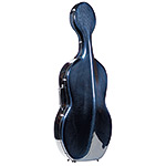 SYC AERO Midnight Blue Weave 4/4 Cello case