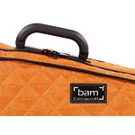 Bam Hoodies Cover for Hightech Contoured Viola Case, Orange
