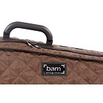 Bam Hoodies Cover for Hightech Contoured Viola Case, Brown