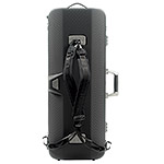 Bam Panther Hightech Oblong Viola Case, Black