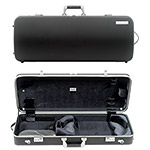 Bam Panther Hightech Oblong Viola Case, Black