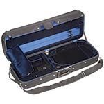 Bobelock 2005 Adjustable Viola Case with Blue Velvet Interior