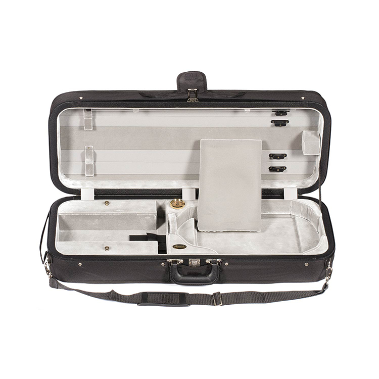 Bobelock 2005 Featherlite Adjustable Viola Case with Silver Velvet Interior