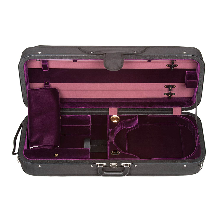 Bobelock 2005 Featherlite Adjustable Viola Case with Wine Velvet Interior