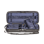 Bobelock 2005 Featherlite Adjustable Viola Case with Blue Velour Interior