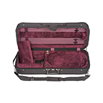 Bobelock 2005 Featherlite Adjustable Viola Case with Wine Velour Interior