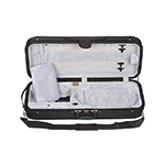 Bobelock 2005 Featherlite Adjustable Viola Case with Gray Velour Interior