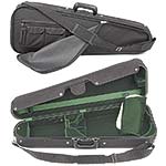 Bobelock 2028V Arrow Adjustable Viola Case with Green Velvet Interior
