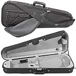 Bobelock 2028V Arrow Adjustable Viola Case with Silver Velvet Interior