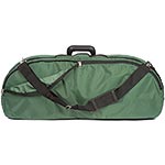 Bobelock 2048 Green Fiberglass Adjustable Half Moon Viola Case - Tan Interior