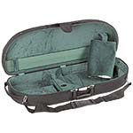 Bobelock 2048 Adjustable Half Moon Viola Case with Green Velour Interior
