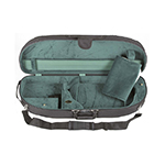 Bobelock 2048 Adjustable Half Moon Viola Case with Green Velour Interior