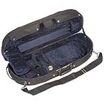Bobelock 2048 Adjustable Half Moon Viola Case with Blue Velour Interior