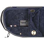 Bobelock 2048 Adjustable Half Moon Viola Case with Blue Velour Interior