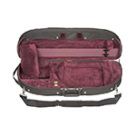 Bobelock 2048 Adjustable Half Moon Viola Case with Wine Velour Interior