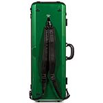 Galaxy Zenith 400SL Oblong Adjustable Green Viola Case with Gray Interior