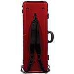 Galaxy Zenith 400SL Oblong Adjustable Red Viola Case with Gray Interior
