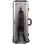Galaxy Zenith 400SL Oblong Adjustable Gray Viola Case with Gray Interior