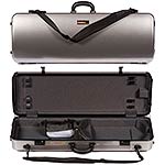 Galaxy Zenith 400SL Oblong Adjustable Gray Viola Case with Gray Interior