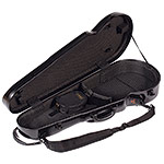 Galaxy Comet 700SL Shaped Adjustable Black Viola Case with Gray Interior