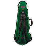 Galaxy Comet 700SL Shaped Adjustable Green Viola Case with Gray Interior