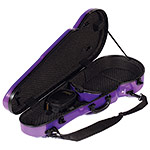 Galaxy Comet 700SL Shaped Adjustable Purple Viola Case with Gray Interior
