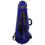 Galaxy Comet 700SL Shaped Adjustable Blue Viola Case with Gray Interior