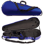 Galaxy Comet 700SL Shaped Adjustable Blue Viola Case with Gray Interior