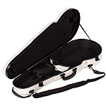 Galaxy Comet 700SL Shaped Adjustable White Viola Case with Gray Interior
