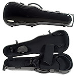 Gewa Air 2.0 Viola Black Shaped Case w/subway handle