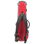 Gewa Air 2.0 Viola Red Shaped Case w/subway handle