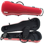 Gewa Air 2.0 Viola Red Shaped Case w/subway handle