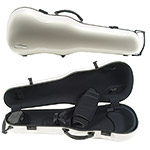 Gewa Air 2.0 Viola White Shaped Case w/subway handle