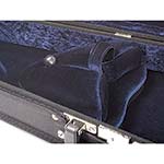 Gewa Liuteria Varianta Shaped Adjustable Black Viola Case with Blue Interior