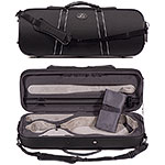 Pedi 16.5" Oblong Viola Case with Gray interior