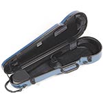Bam Hightech Contoured 2002XLB Azure Blue 4/4 Violin Case