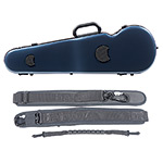 Bam Hightech Contoured 2002XL Navy Blue Violin Case