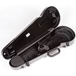 Bam Hightech Contoured 2002XLSC Silver Carbon 4/4 Violin Case