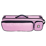 Bam Youngster 3/4-1/2 Oblong Violin Case, Light Pink/Black