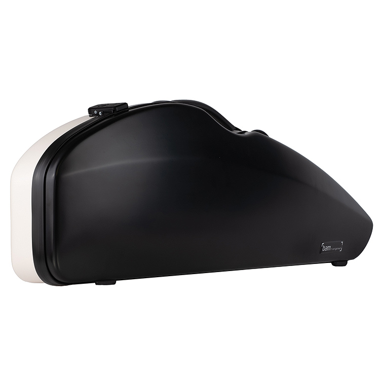 Bam Bonbon Hightech Violin Case, Black/White