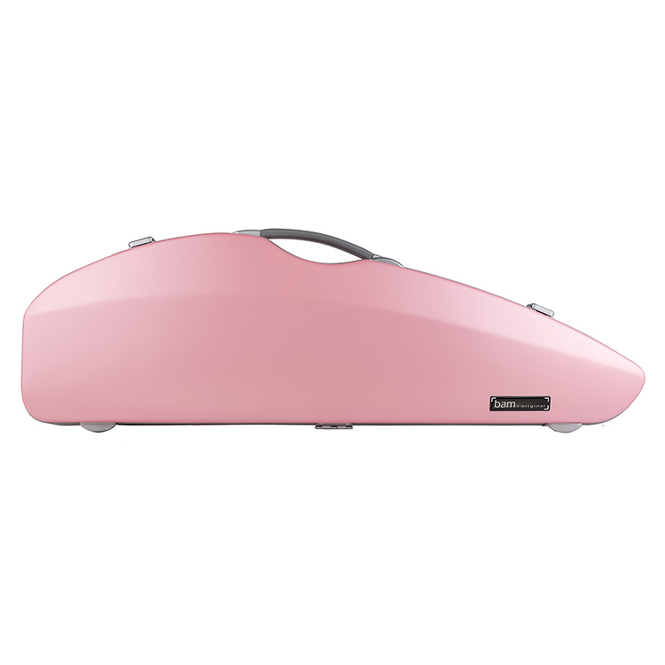Bam Bonbon Hightech Violin Case, Pink/Pink