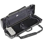 Bam Hightech Oblong 4/4 Violin Case with Pocket 2011XLLB Black Lazure