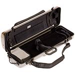 Bam Hightech Oblong 4/4 Violin Case with Pocket 2011XLSC Silver Carbon