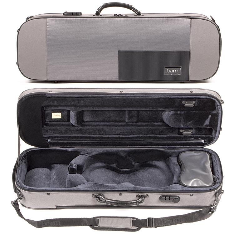 Bam Stylus 5001SG Grey 4/4 Violin Case