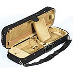 Bobelock 1002 Suspended Oblong 4/4 Violin Case with Tan Velour Interior