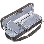 Bobelock 1002 Suspended Oblong 4/4 Violin Case with Gray Velour Interior