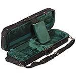 Bobelock 1002 Oblong 4/4 Violin Case with Green Velour Interior